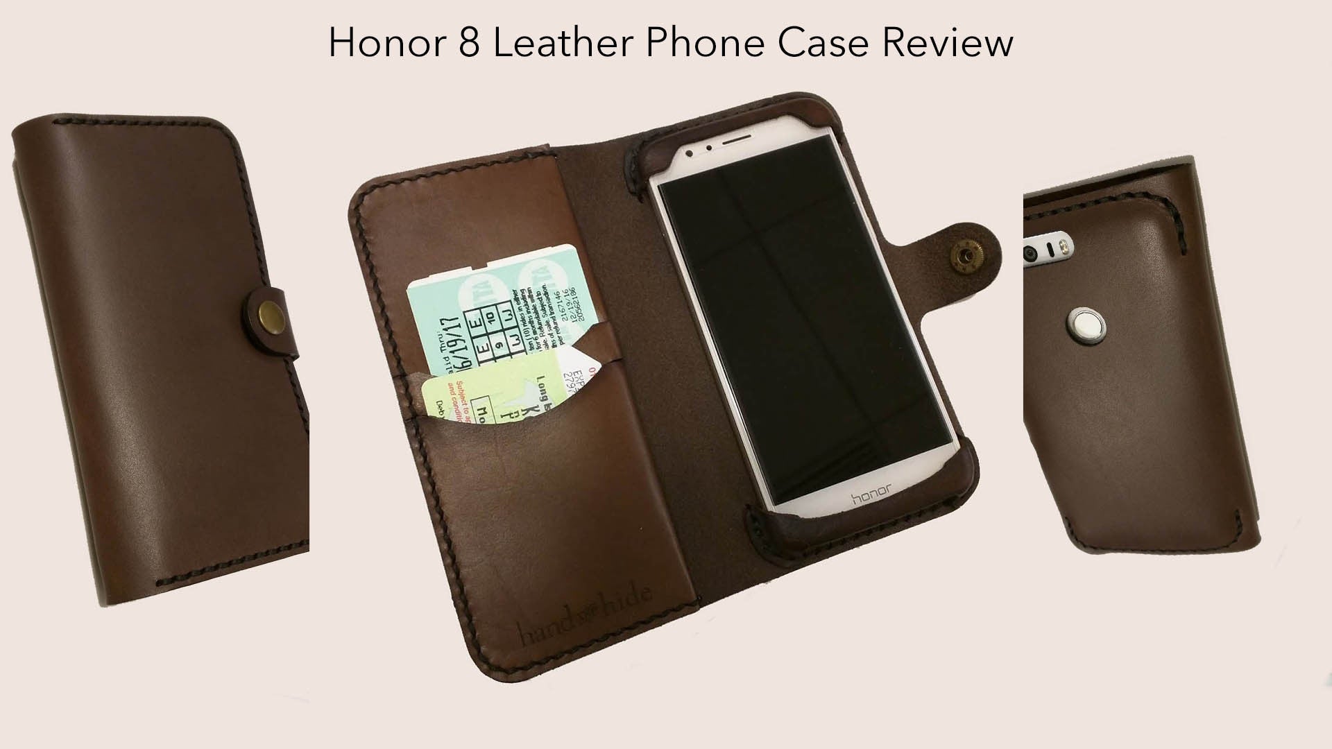Hand and Hide Hauwei Honor 8 Phone Case Review from Ed's Mobile Blog