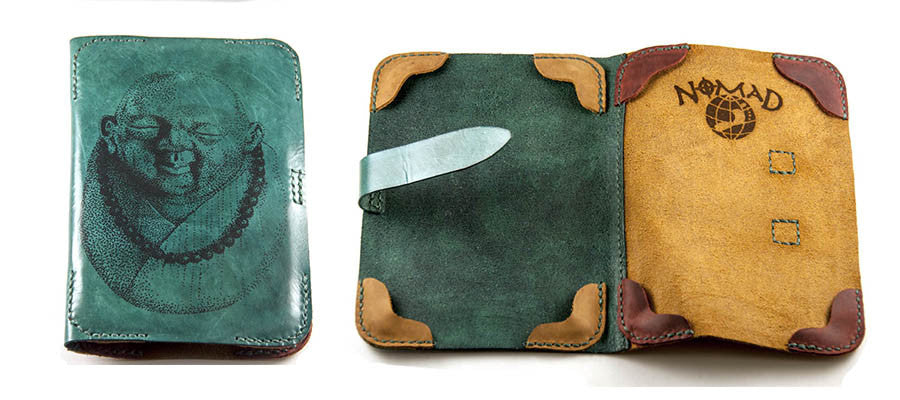 Hand and Hide Leather Kindle Case for two Kindles