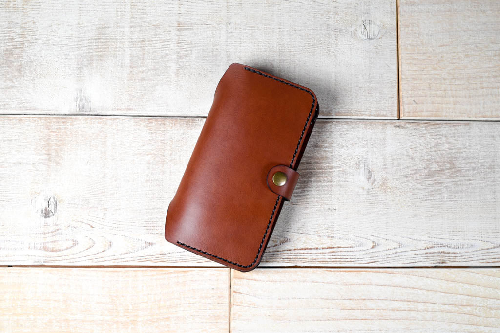 Hand and Hide Leather Phone Wallet for Google Pixel 3