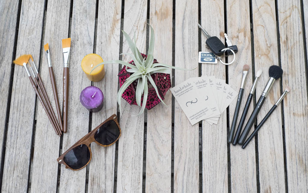 Hand and Hide New Product Intro Leather Catch All