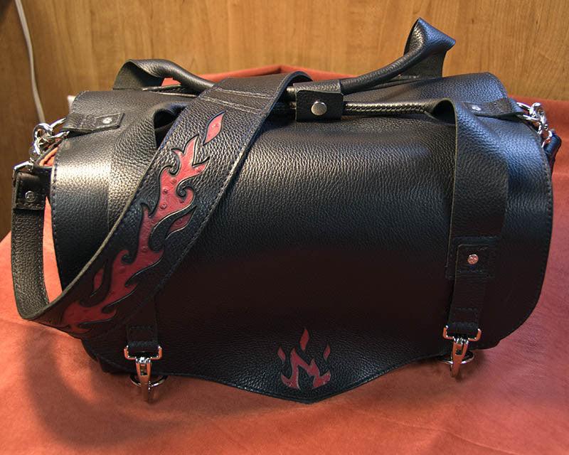 Hand and Hide Leather Fireman Bag Power of the Purse 2013