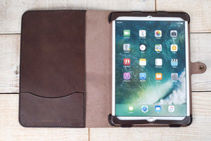 iPad Pro 10.5 Leather Tablet Case | Dark Chocolate