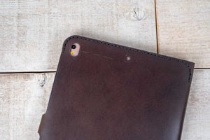 iPad Pro 10.5 Leather Tablet Case | Dark Chocolate