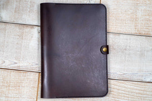 Hand and Hide leather Samsung Galaxy Tab S7 Leather Tablet Case | Dark Chocolate
