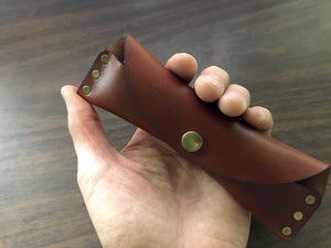 Leather Reading Glasses Case