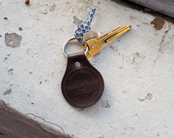 Hand and Hide Leather Key Fob / Keychain