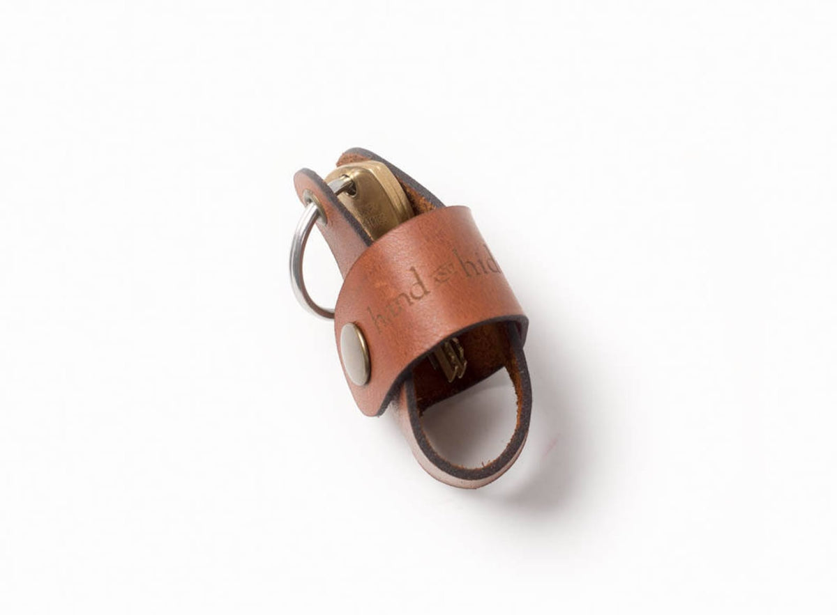Leather Key Chain / Key Caddy - Hand and Hide LLC