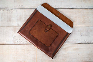 Leather Laptop Sleeve 11-16" MacBook or Laptop Sleeve