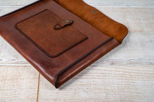 Leather Laptop Sleeve 11-16" MacBook or Laptop Sleeve