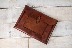 Leather Laptop Sleeve 11-16" MacBook or Laptop Sleeve