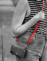 Hand and Hide Leather Cross-Body or Shoulder Strap for Phone Case