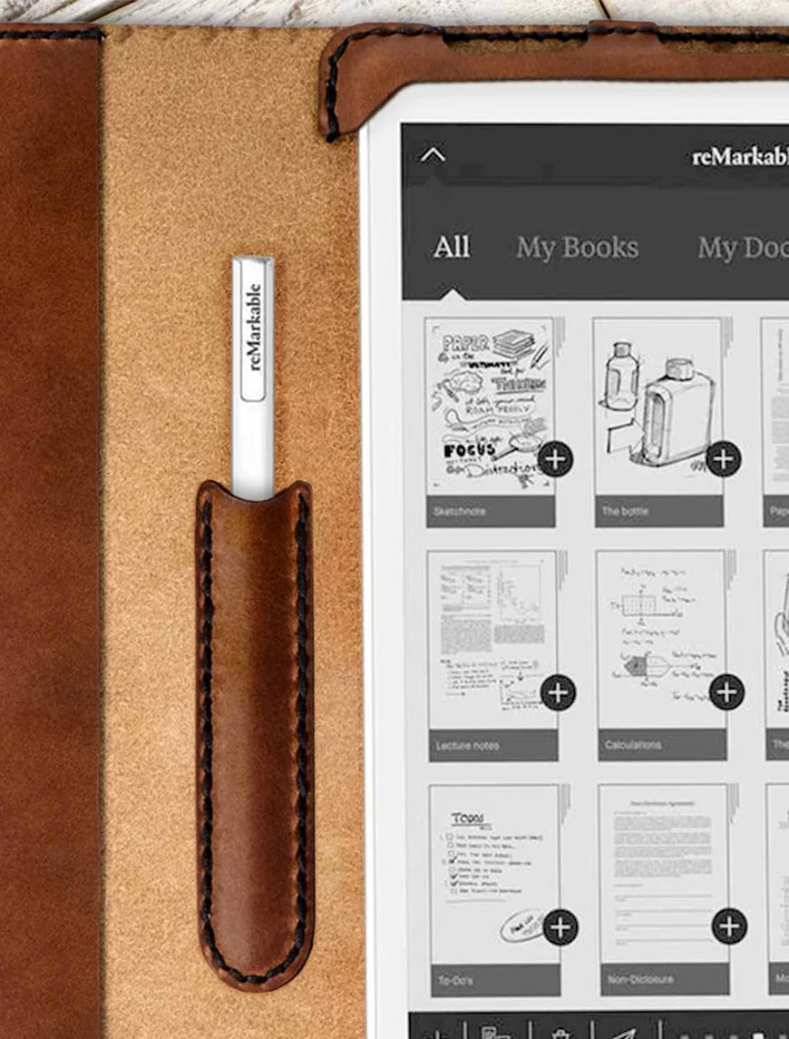 Hand and Hide Leather Tablet Case for reMarkable Paper Pro Tablet