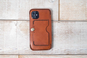 iPhone 11 Leather Case | Chestnut