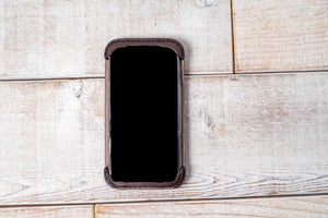 iPhone 11 Leather Case | Dark Chocolate
