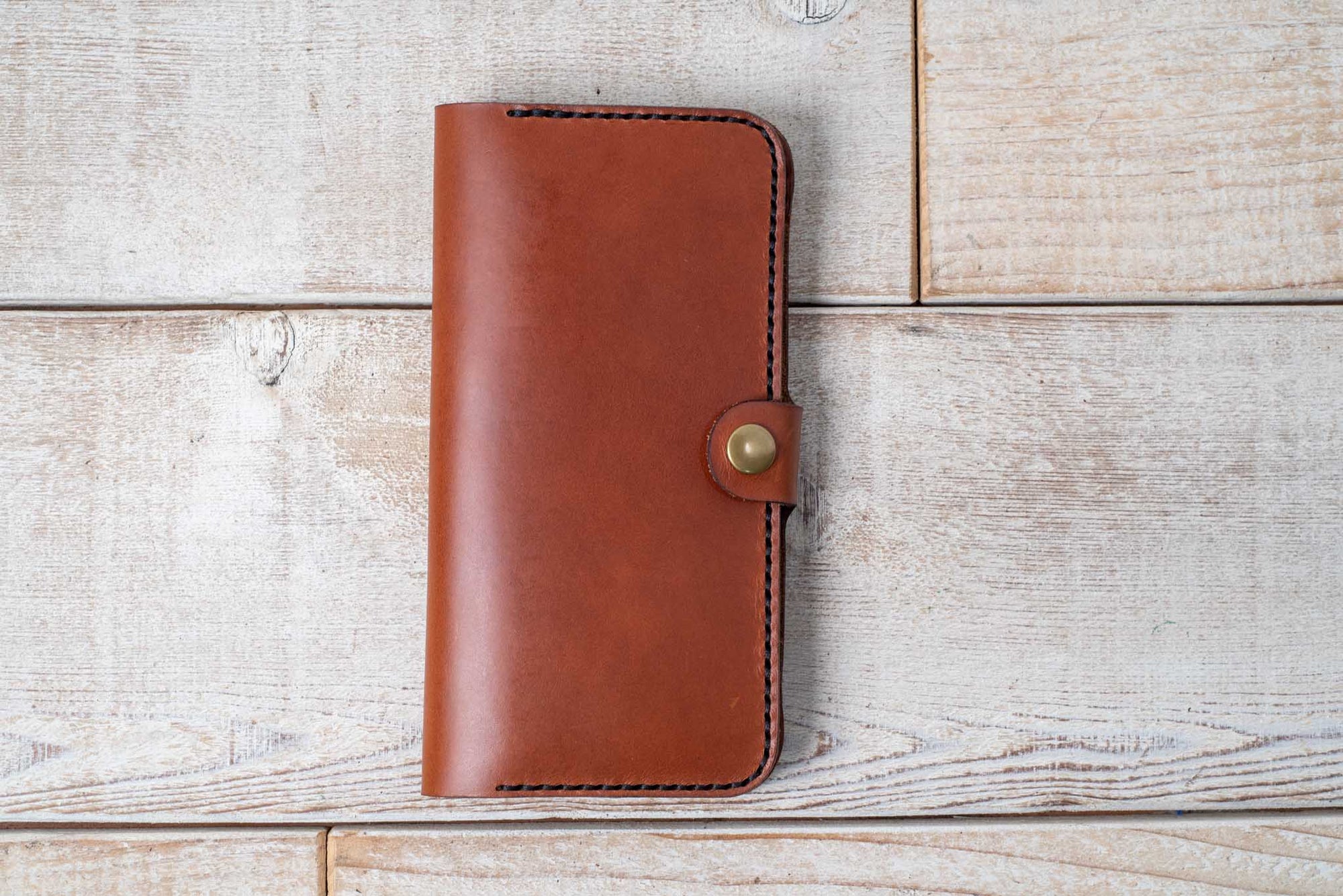 Samsung Galaxy A42 Leather Phone Wallet | Chestnut