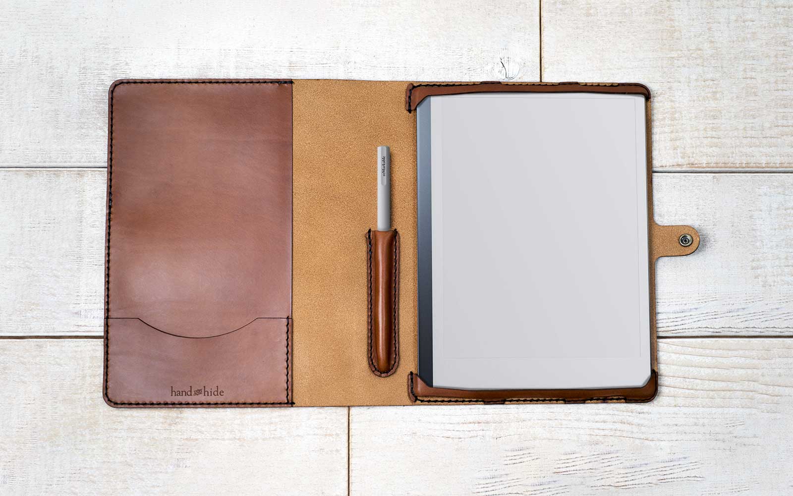 Hand and Hide Leather Tablet Case for Kobo Elipsa or Elipsa 2E