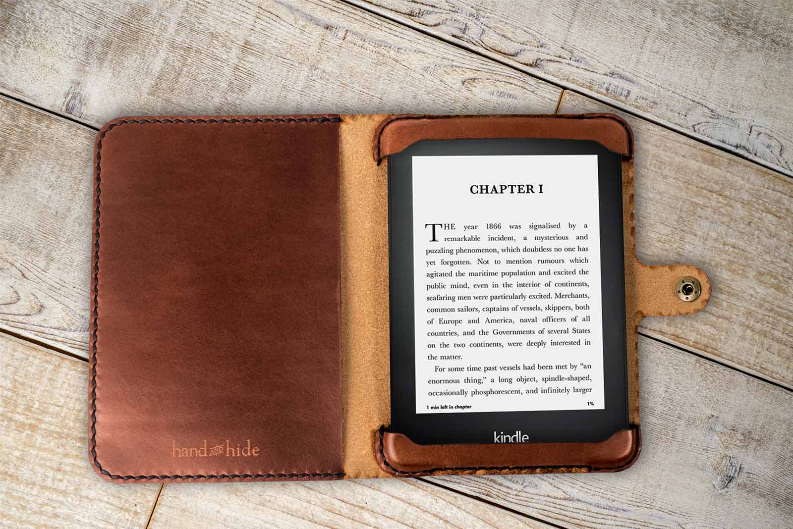 Hand and Hide Leather Tablet Case for Kindle Paperwhite - Hand and Hide LLC