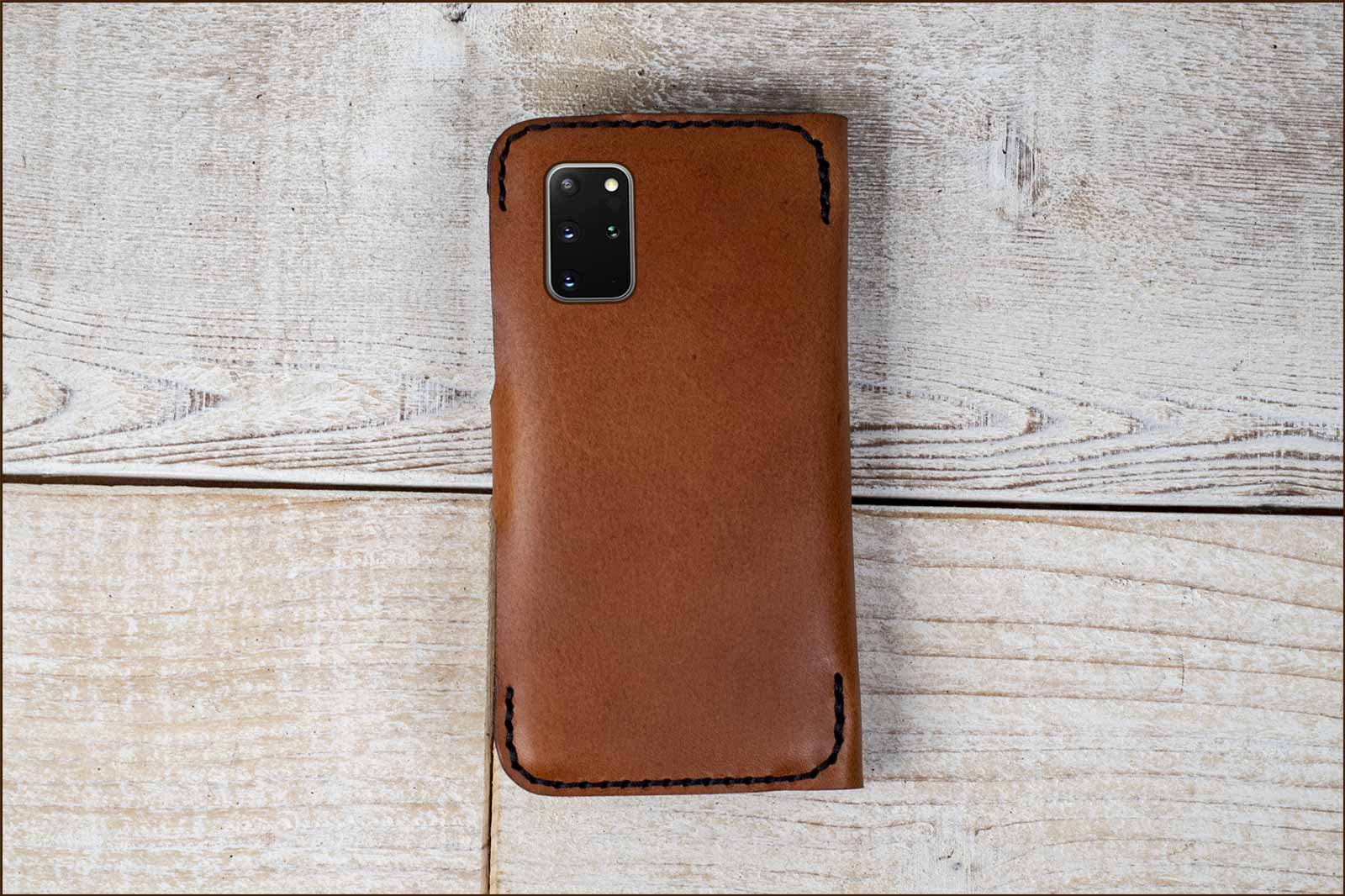 Hand and Hide Customizable Leather Phone Case for Galaxy S20 FE